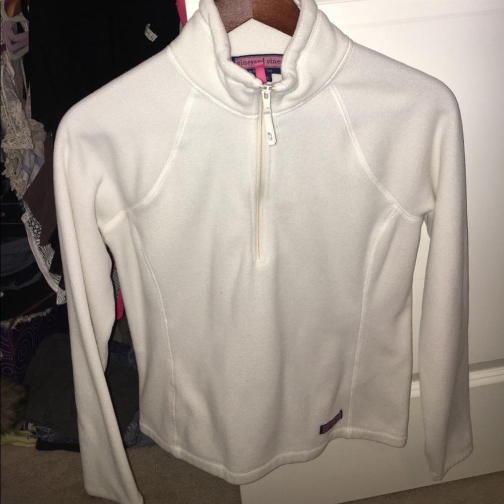 Vineyard Vines Cream Pullover